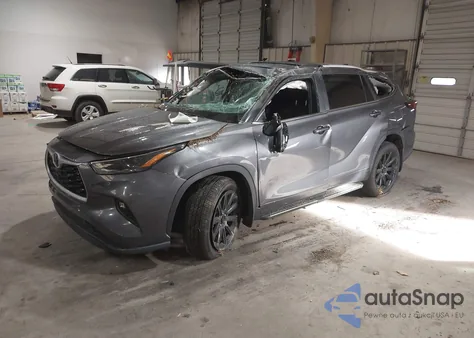 2024 Toyota Highlander Xle from USA, damaged, VIN 5TDKDRBHXRS552247